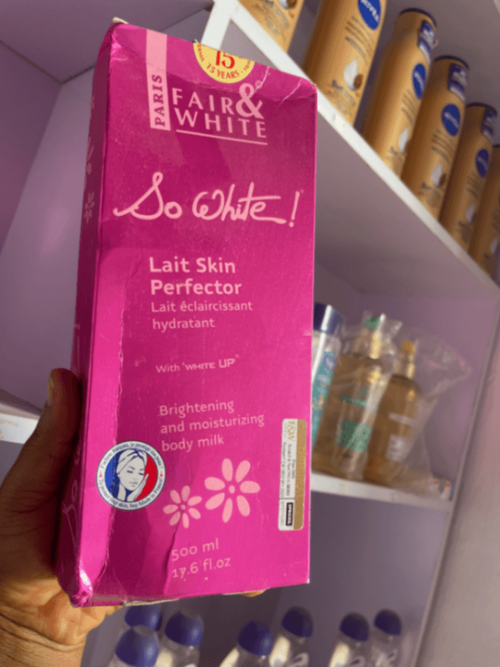 So white brightening and moisturizing body milk